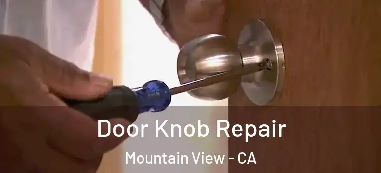  Door Knob Repair Mountain View - CA